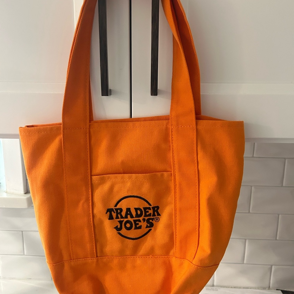 Trader Joe’s Orange Tote Bag